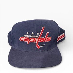 Mitchell & Ness Washington Capitals Snapback Hat - DC Flag Patch - Green UV
